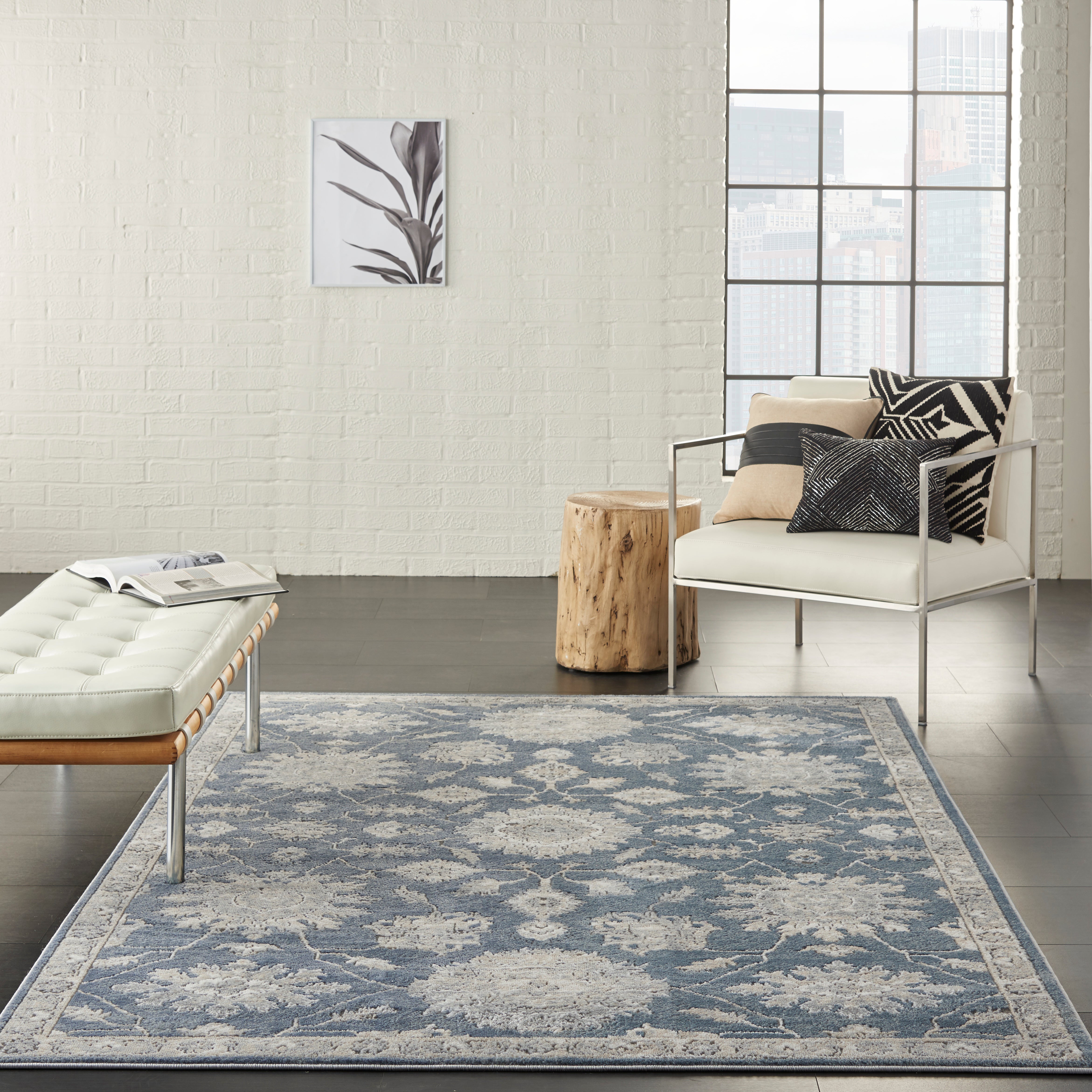 Quarry QUA06 Blue /Beige