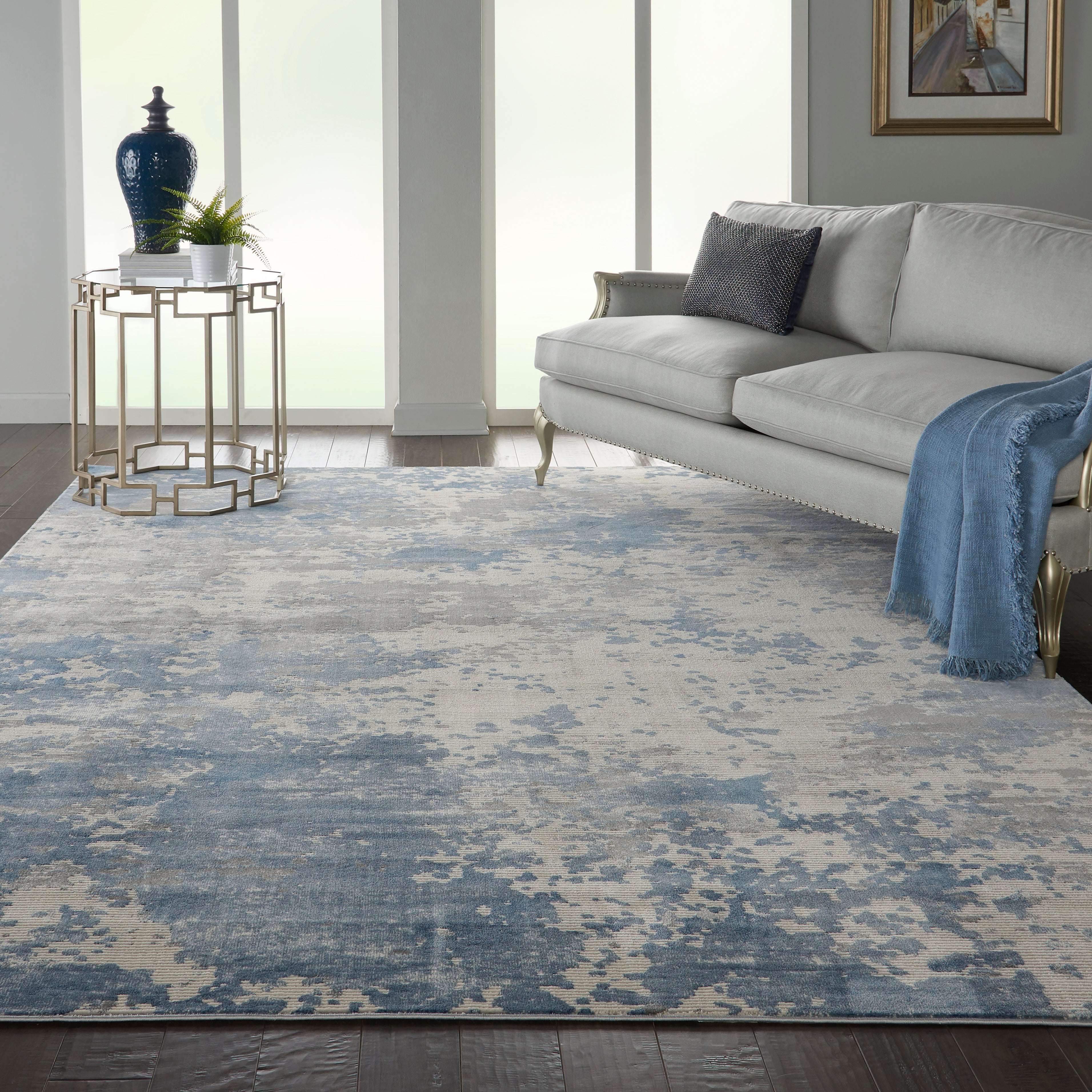Rustic Textures RUS08 Grey Blue