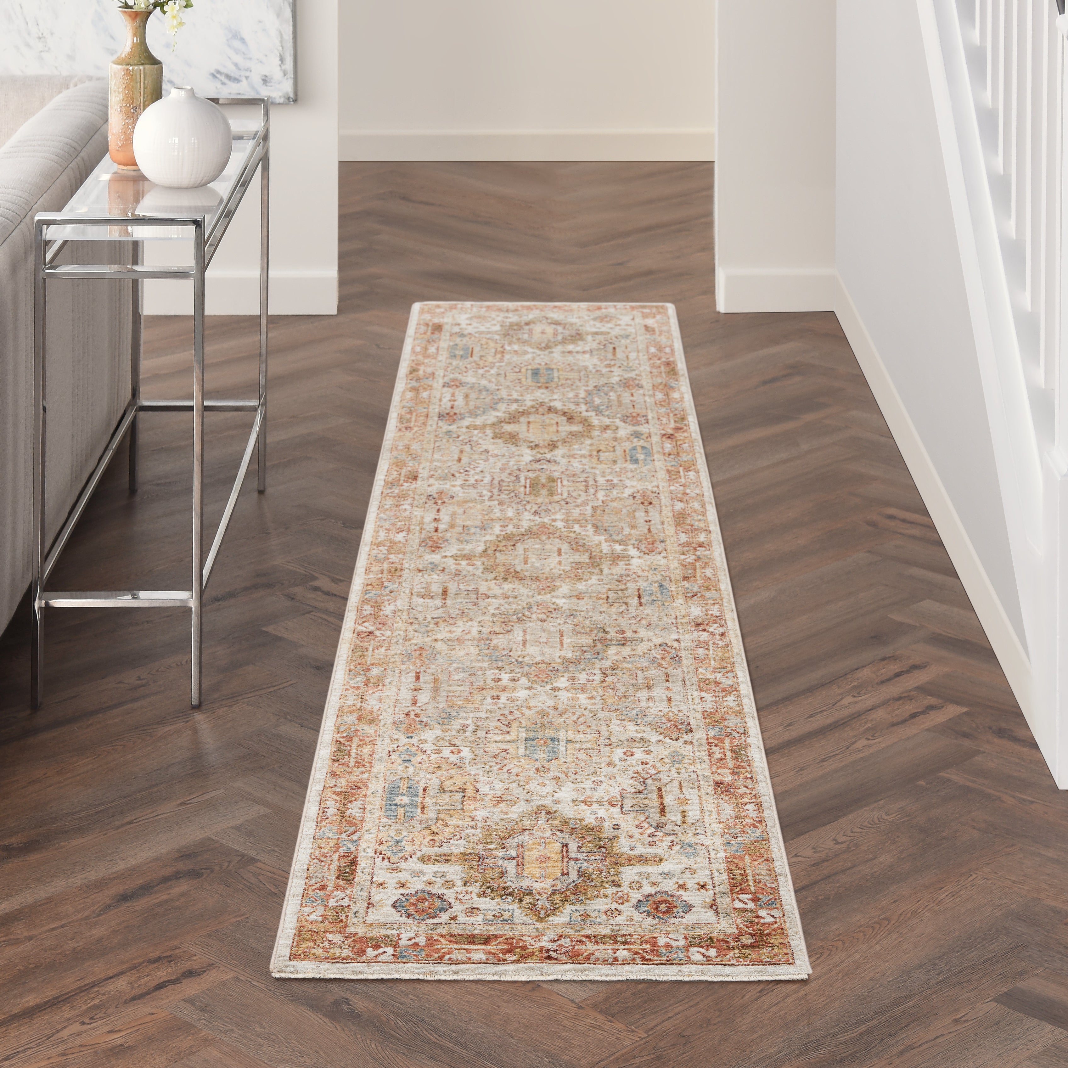 Sahar Shr01 Ivory/Multi