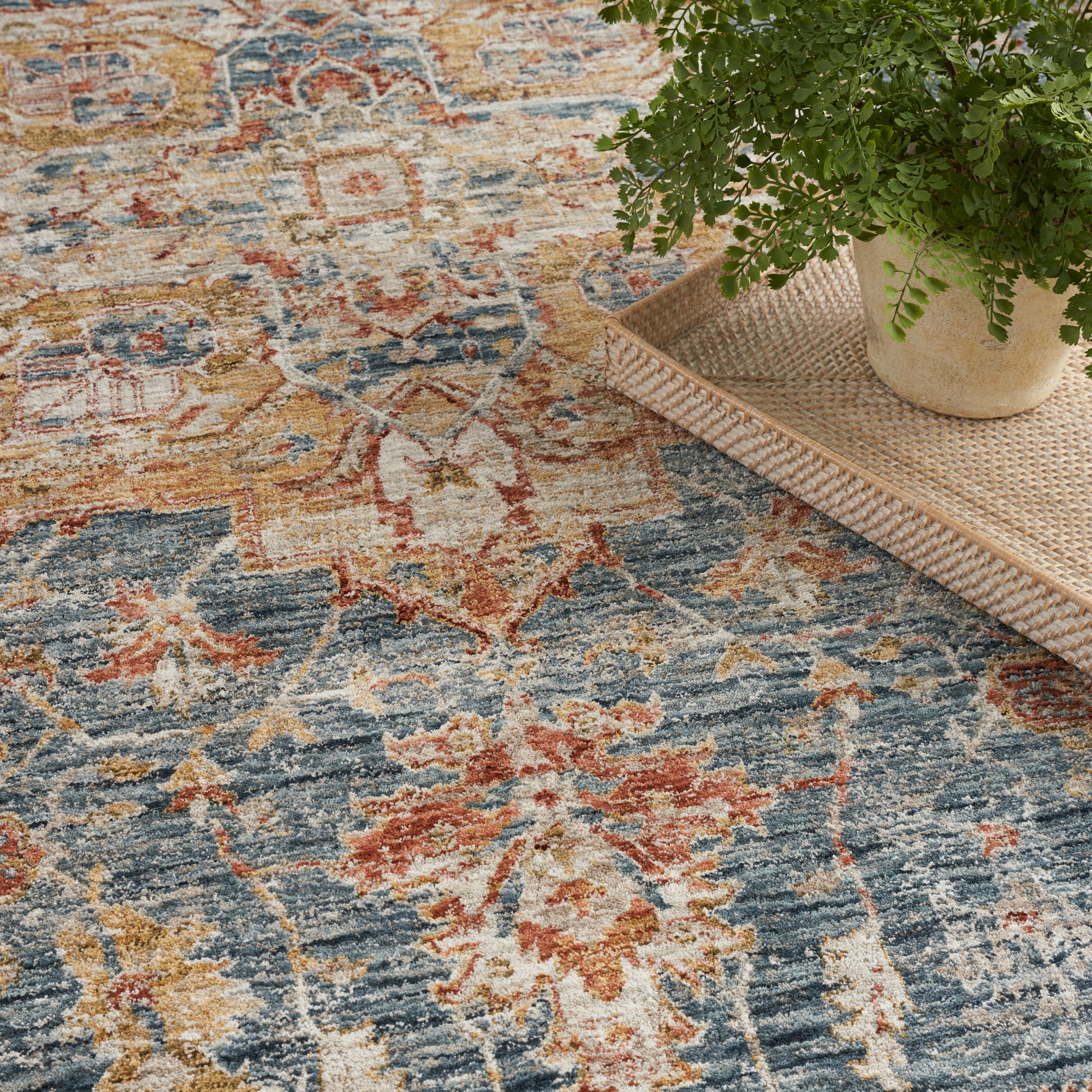 Sahar Shr06 Ivory Blue