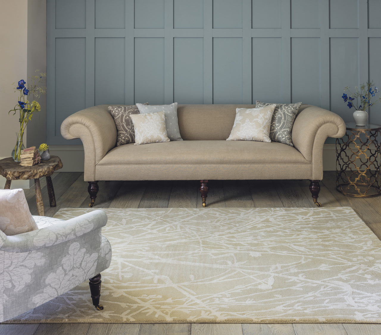Sanderson Meadow Linen 46809