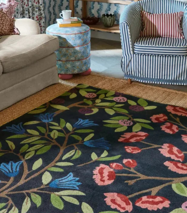 Sanderson Foraging Indigo 146618