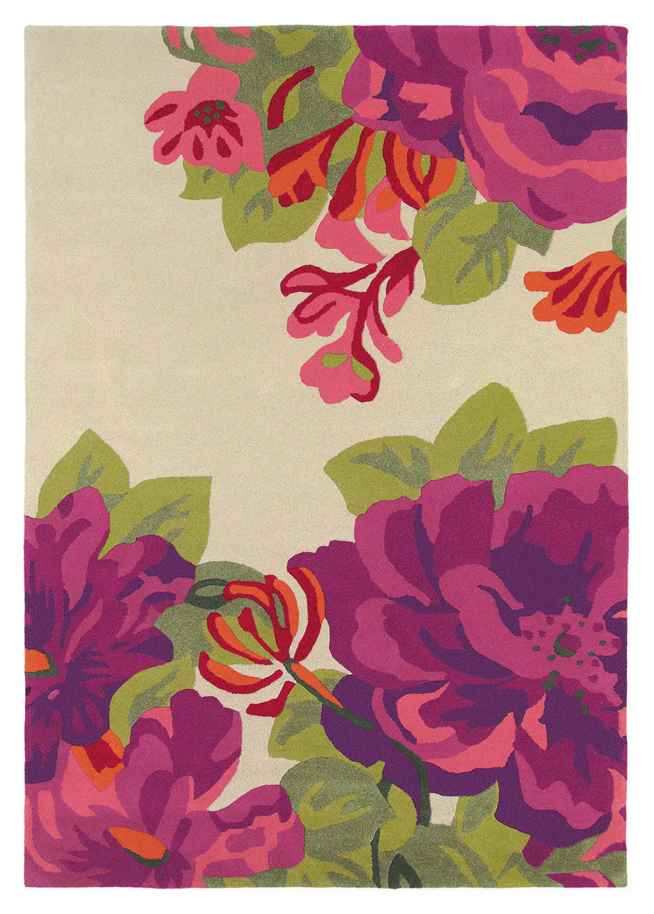Sanderson Mid Summer Rose 45600