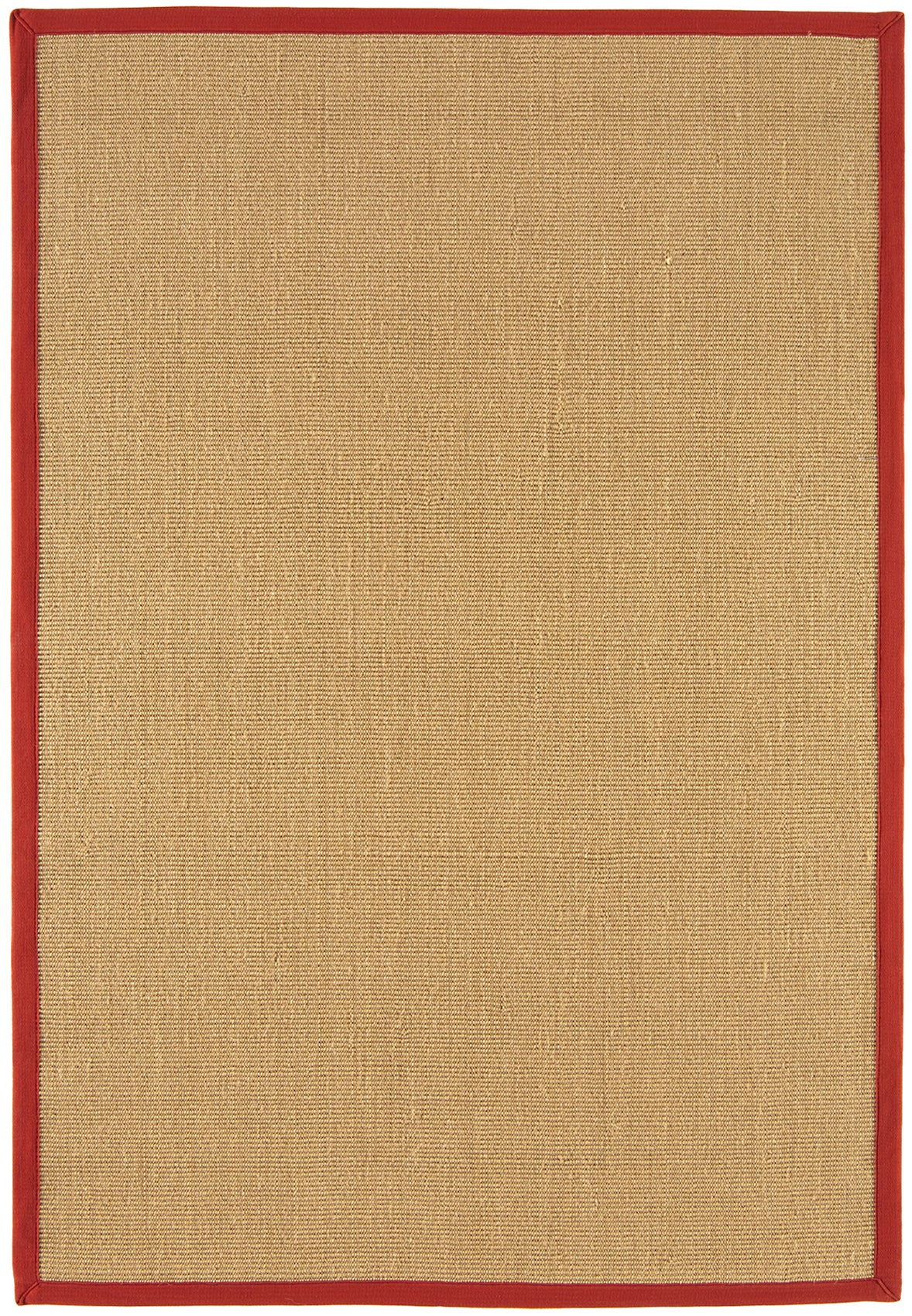 Sisal Linen Red