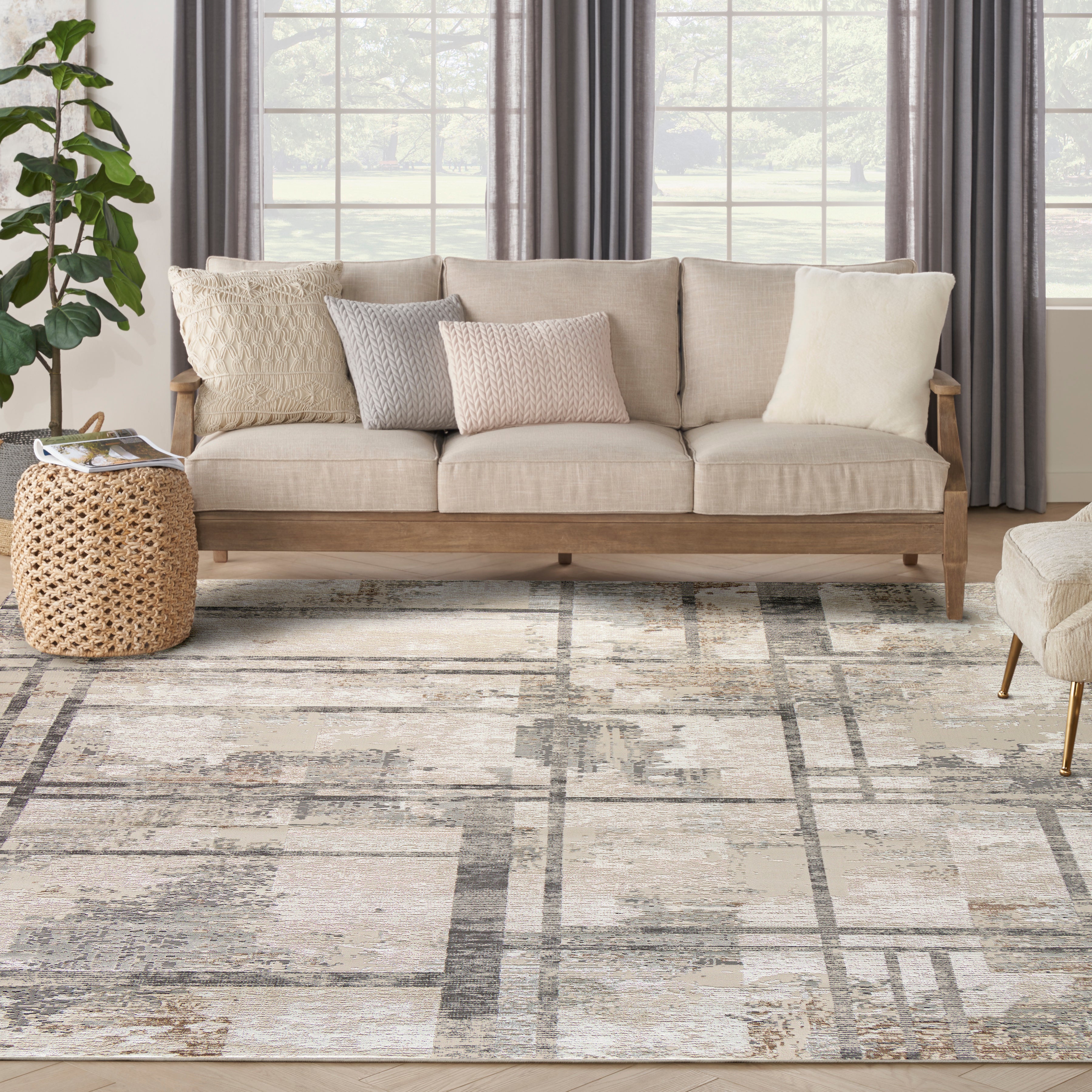 Sustainable Trends SUT 02 Ivory Multicolour