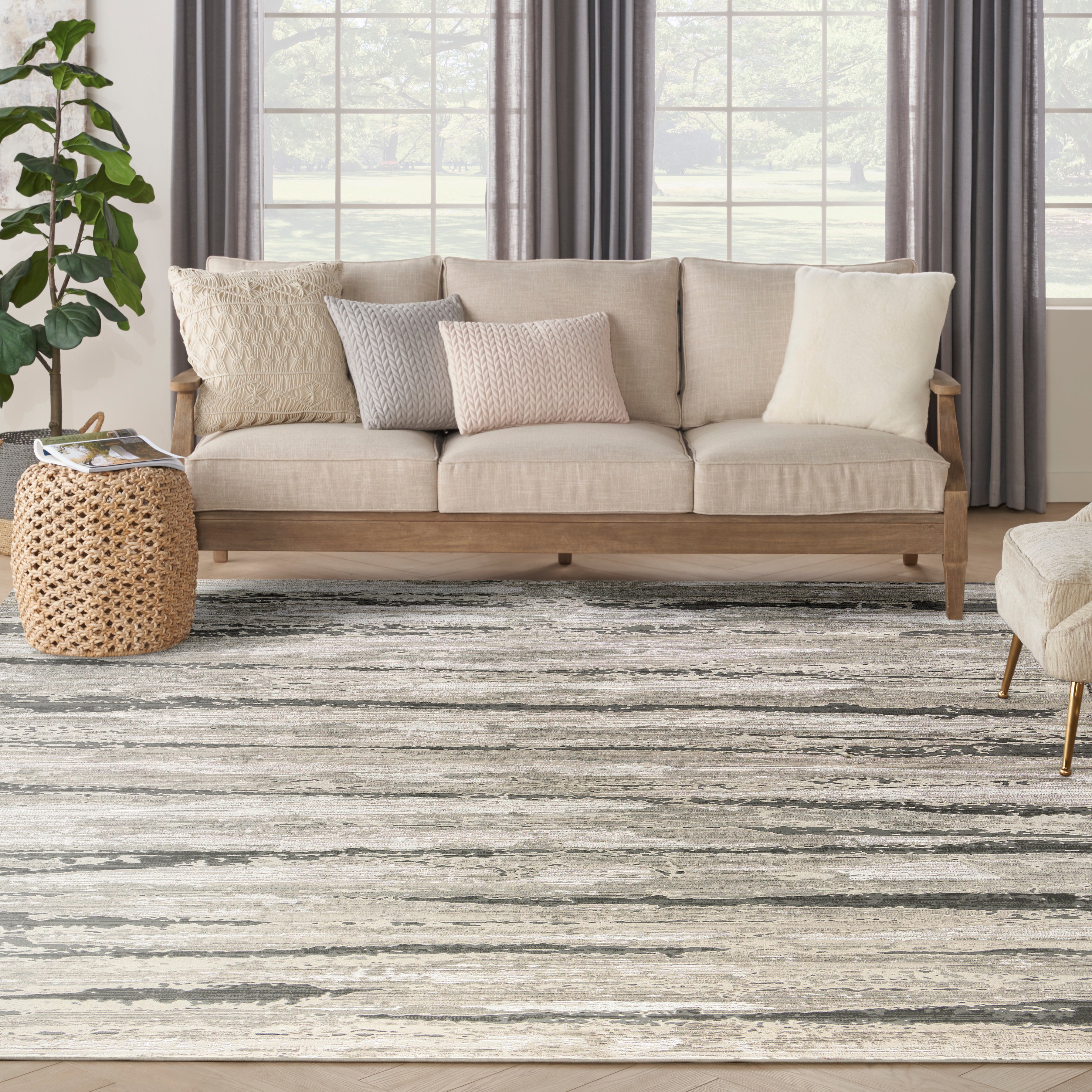 Sustainable Trends SUT 03 Ivory Multicolour