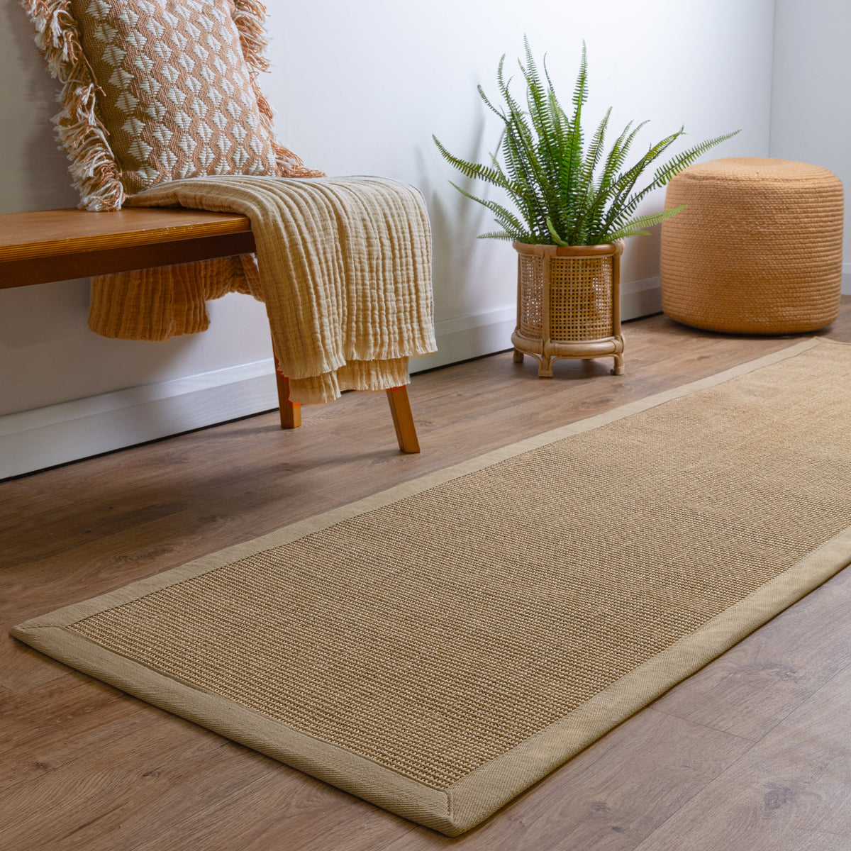 Sisal Linen Linen rug
