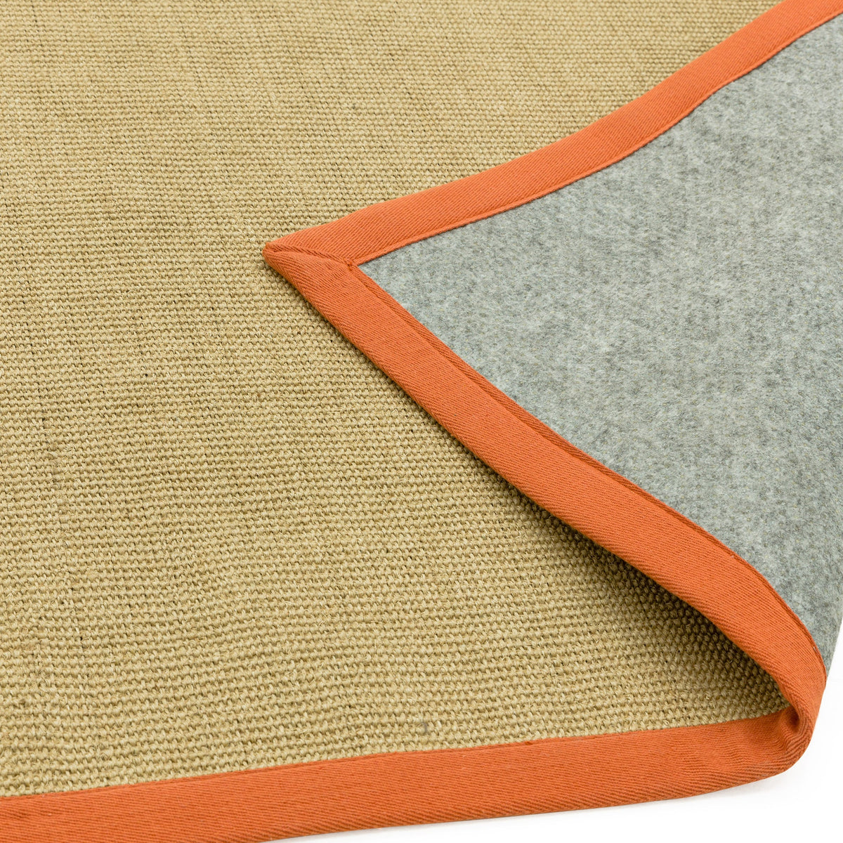 Sisal Linen Orange rug