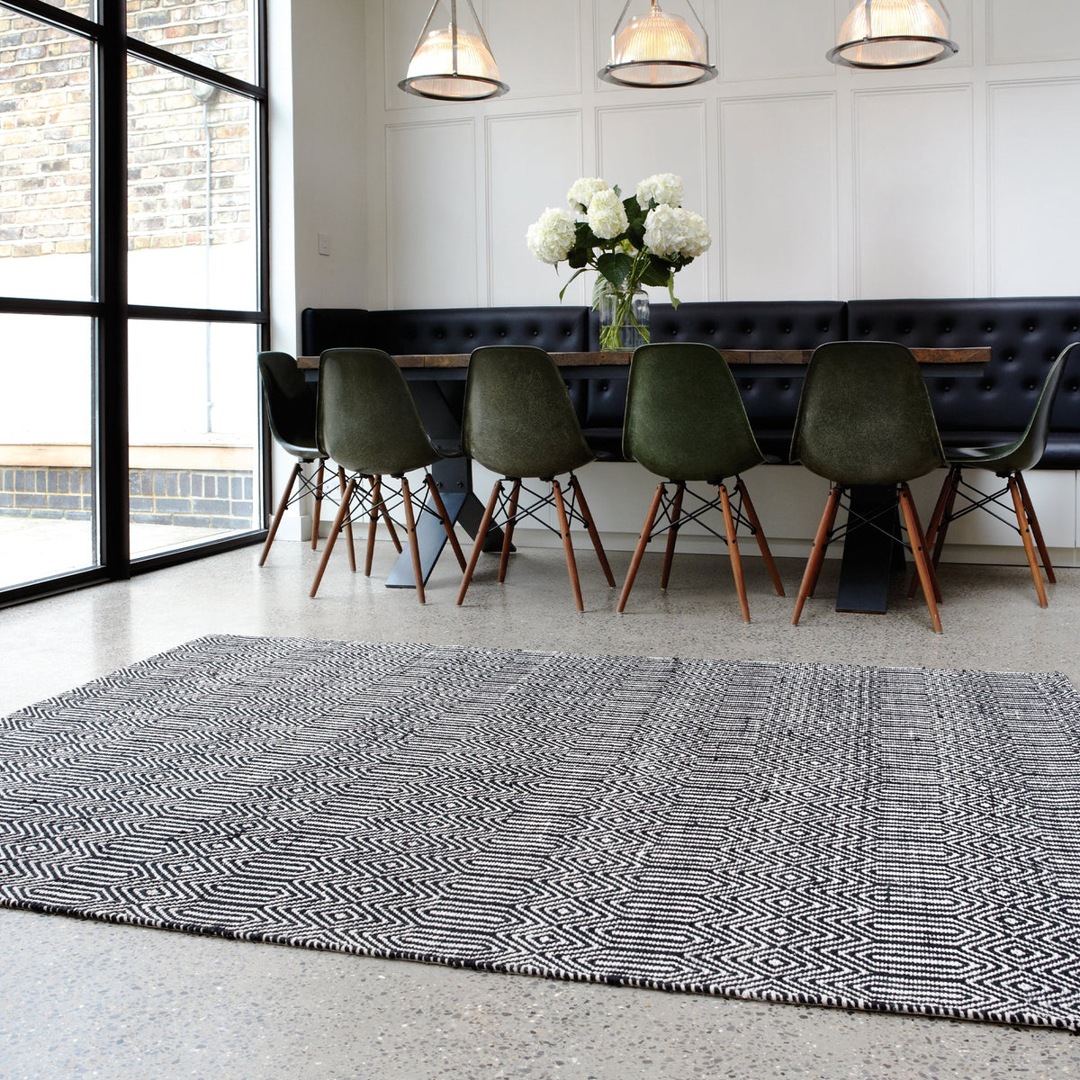 Sloan Black rug