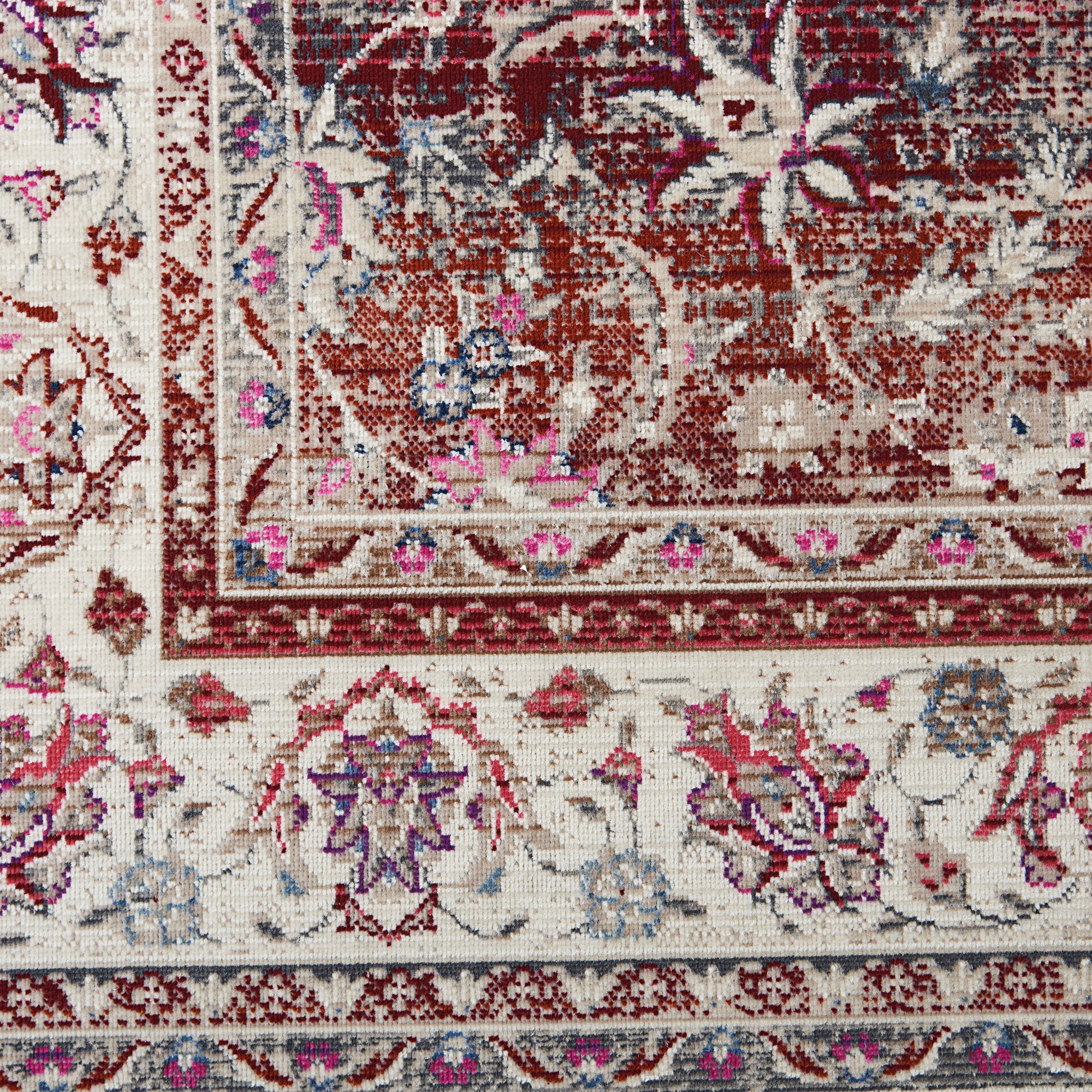 Vintage Kashan VKA 01 Red