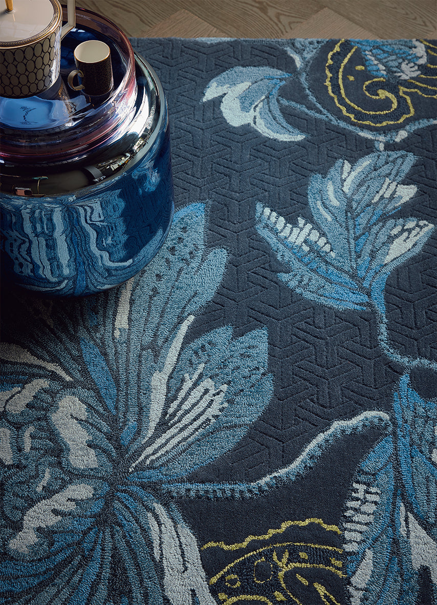 Wedgwood Fabled Floral Navy 37508