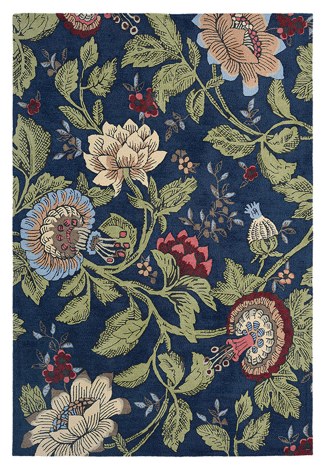 Wedgwood Passion Flower Navy 37118