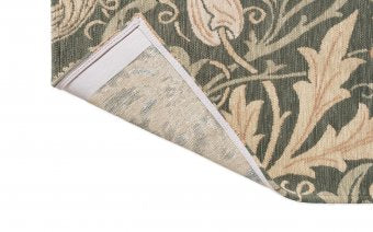 Morris & Co Compton Trellis rug texture close-up
