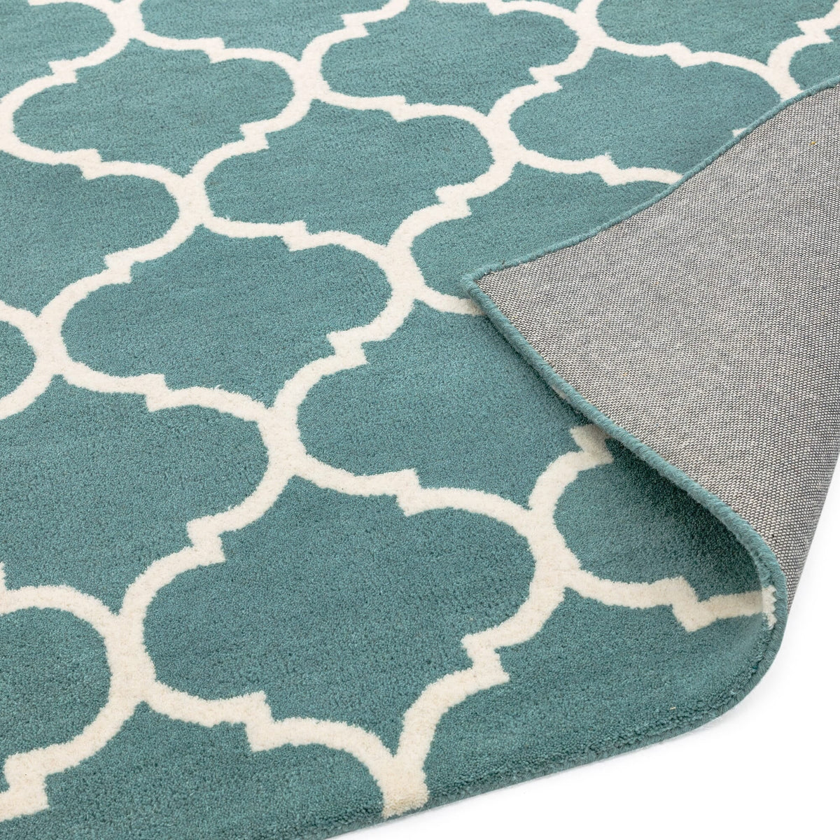 Albany Ogee Duck egg rug