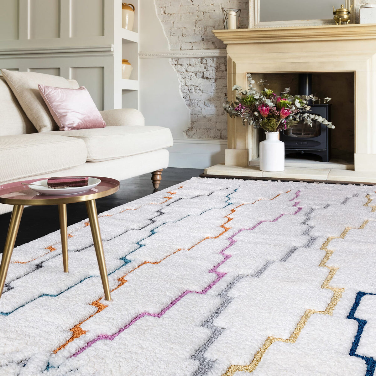 Ariana AR01 Trellis rug