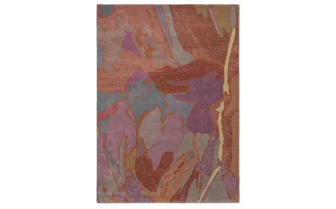 Harlequin Saltillo Rosewood 144600 rug full flat view