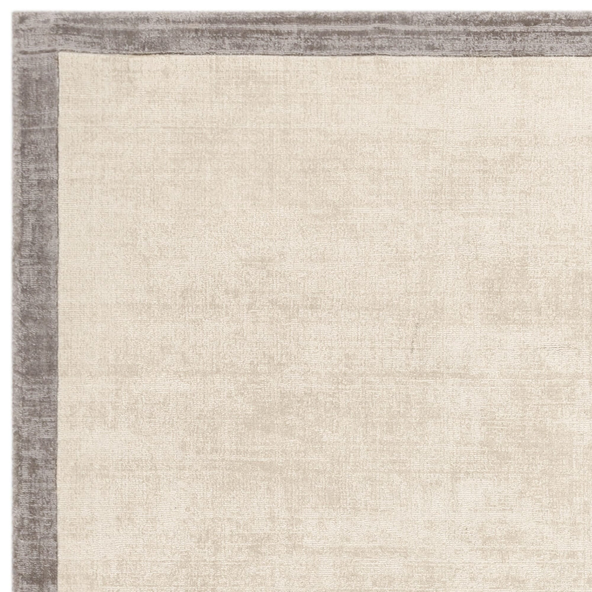 Blade Border Putty Silver rug