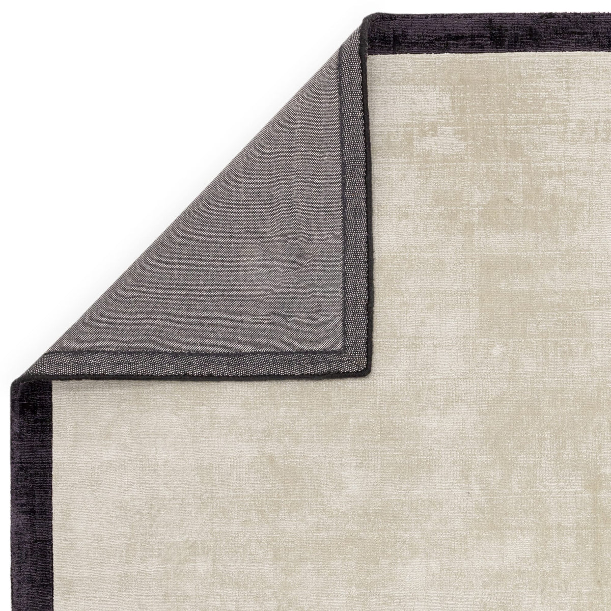 Blade Border Putty Charcoal rug