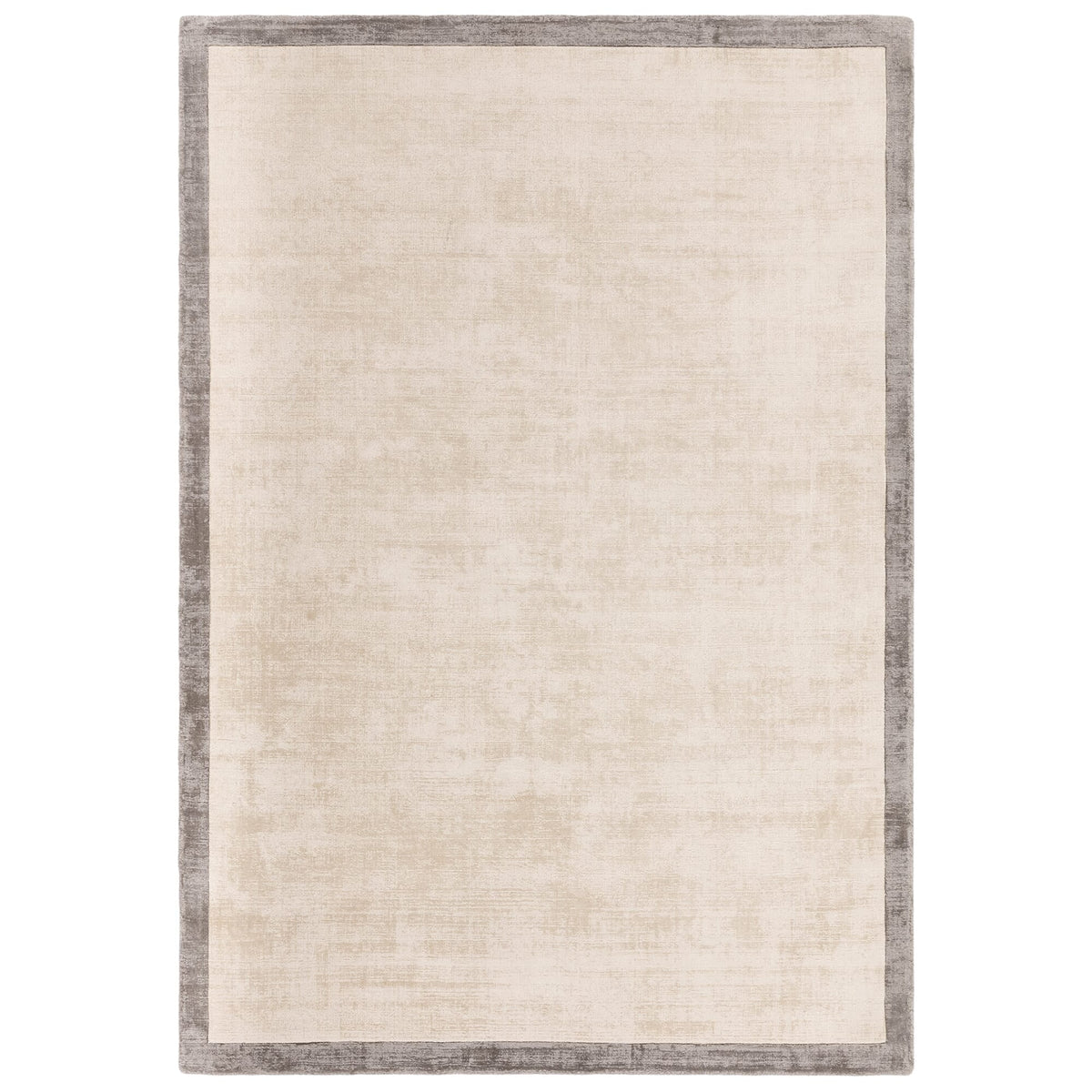 Blade Border Putty Silver rug