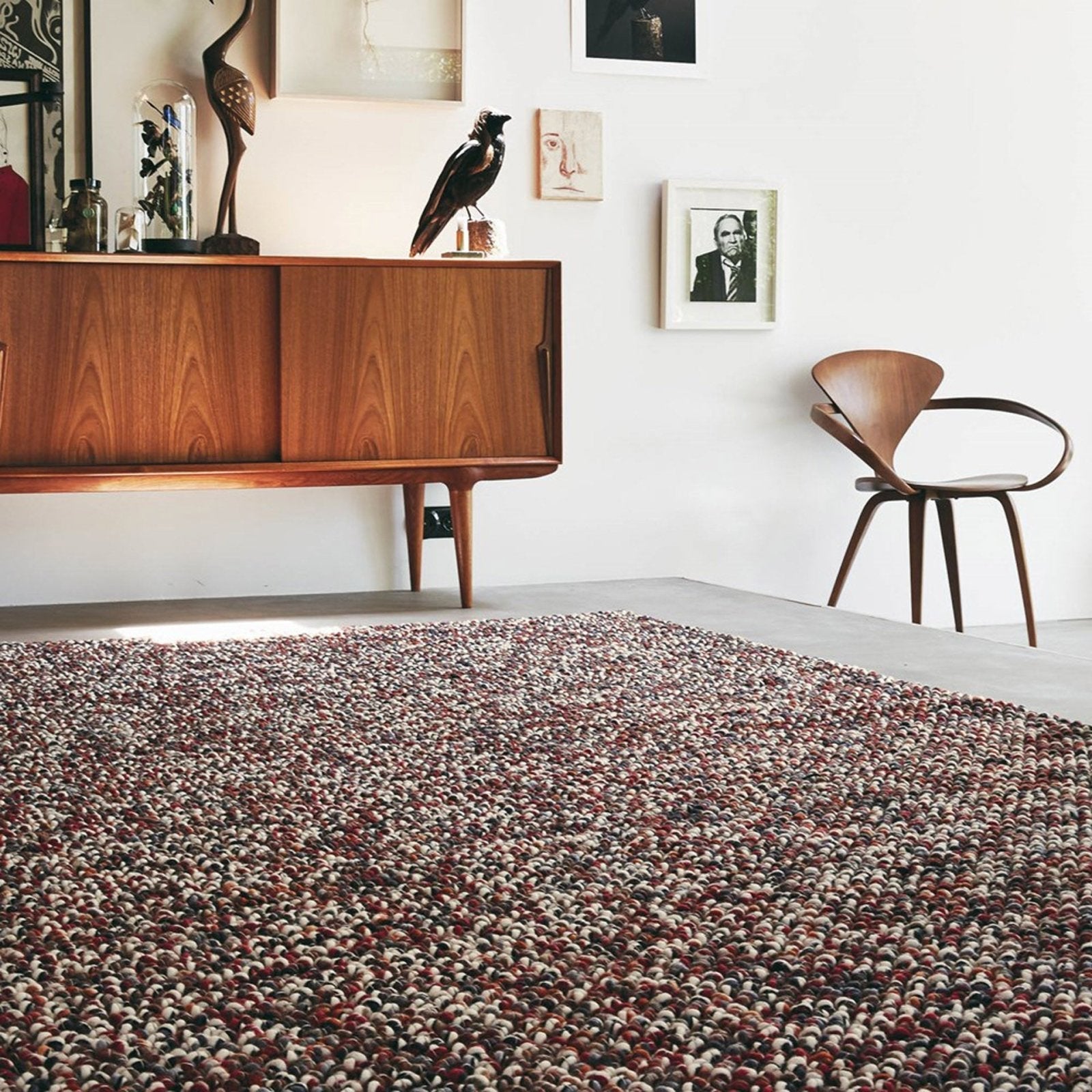 Marble Red rug