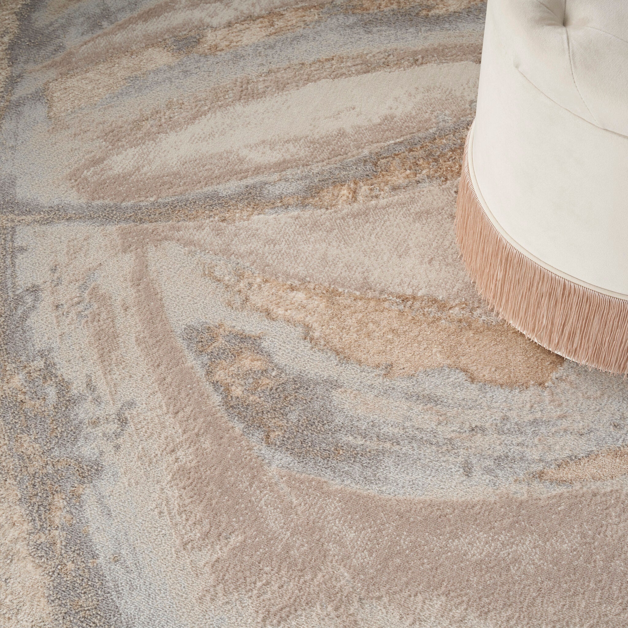 Brushstrokes BSK01 Beige Grey rug