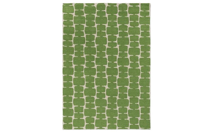Scion Little Lohko Juniper rug full flat view