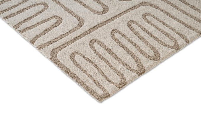 Harlequin Hollow Pebble 141101 rug corner detail