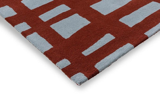 Scion Arlo Brick rug corner detail