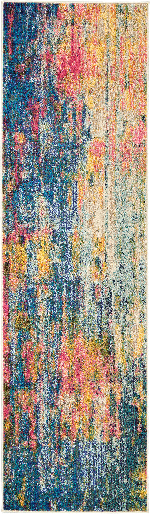 Celestial CES09 Blue Yellow rug
