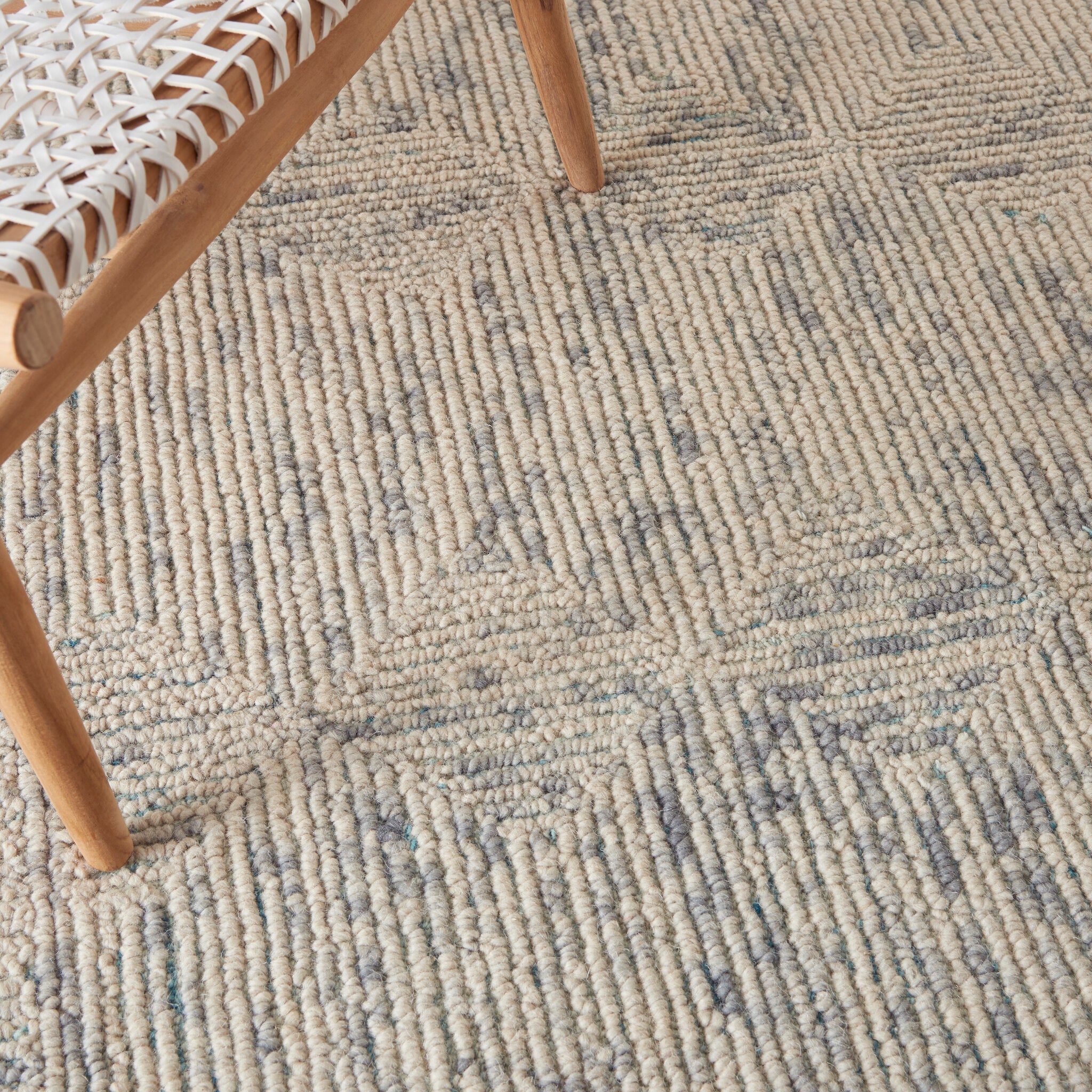 Colorado CLR04 Ivory Grey Teal rug