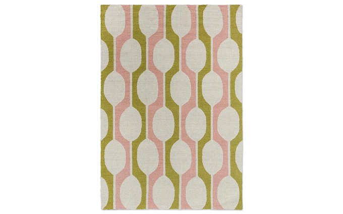 Scion Billow Lichen rug full flat view