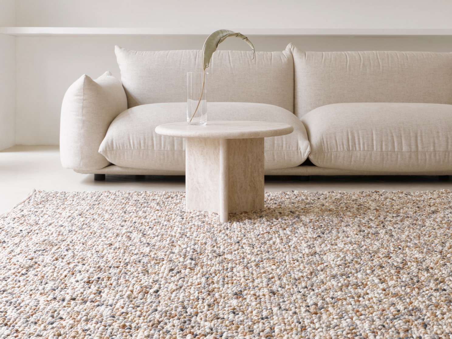 Pebble Natural rug