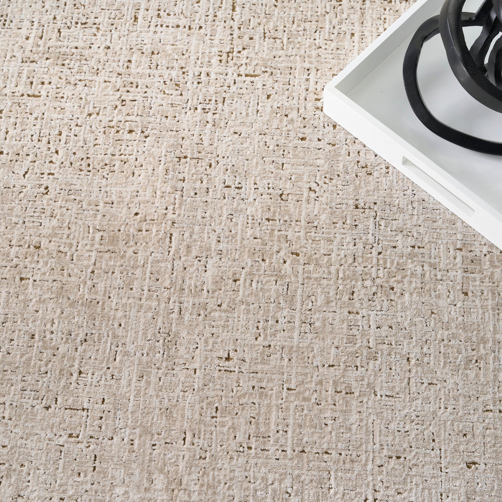 DKNY Grand Street GRN 03 Ivory Beige rug