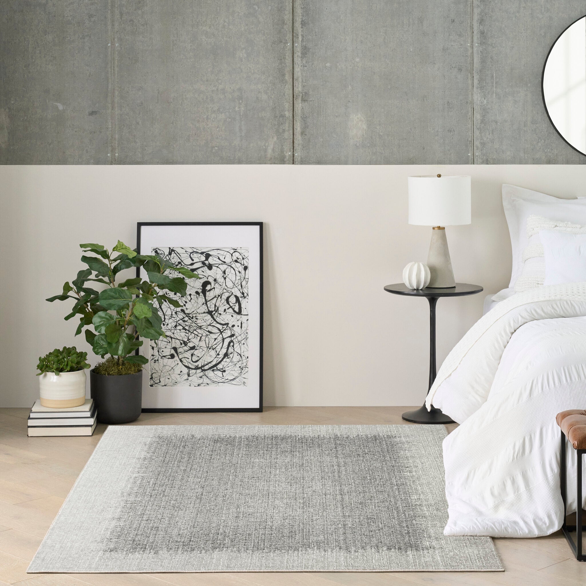 DKNY Grand Street GRN 03 Light Grey rug