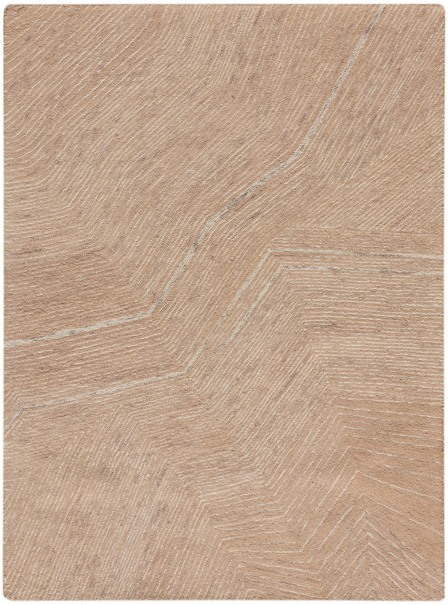DKNY Pure Angles ANG 01 Camel rug