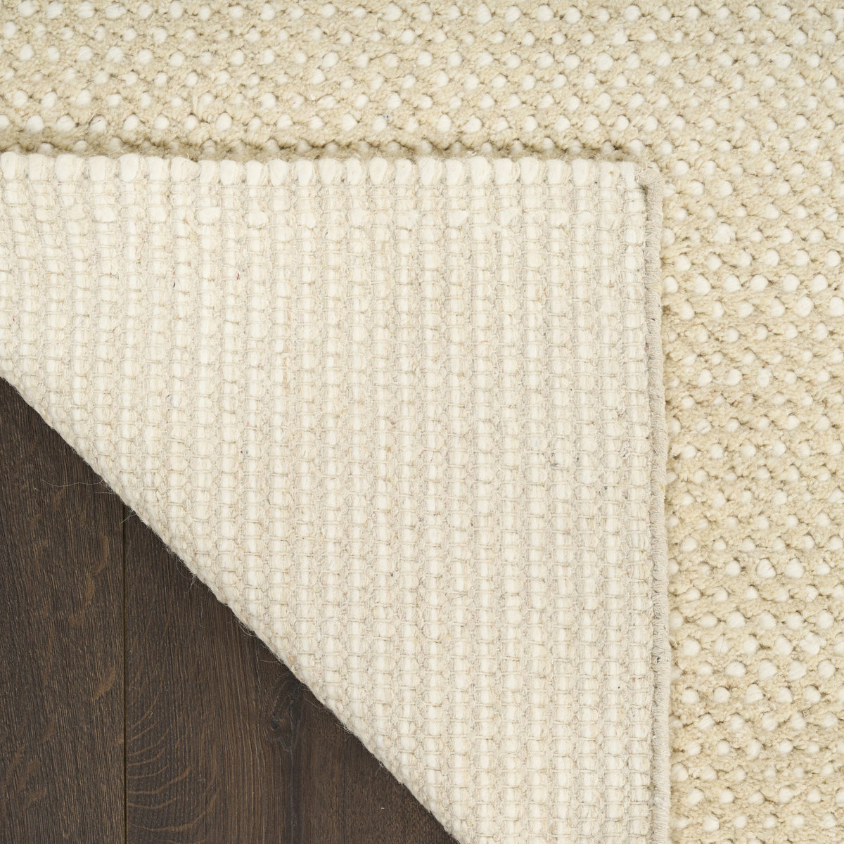 DKNY Rows Row 01 Ivory Beige rug