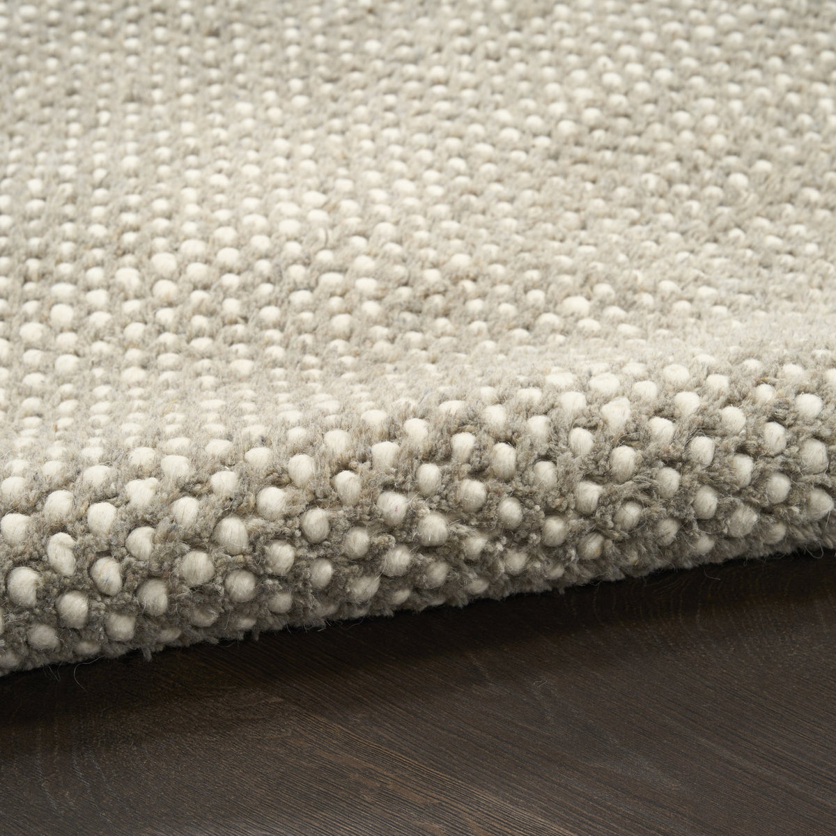 DKNY Rows Row 01 Ivory Grey rug