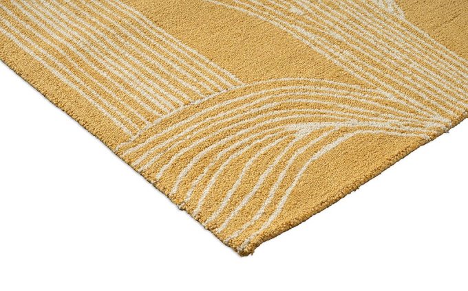 Marimekko Kukat Puhkeavat Straw outdoor rug corner detail