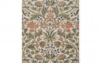 Morris & Co Hyacinth Natural rug full flat view