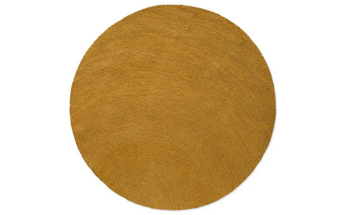 Decor Echo Ochre Round rug