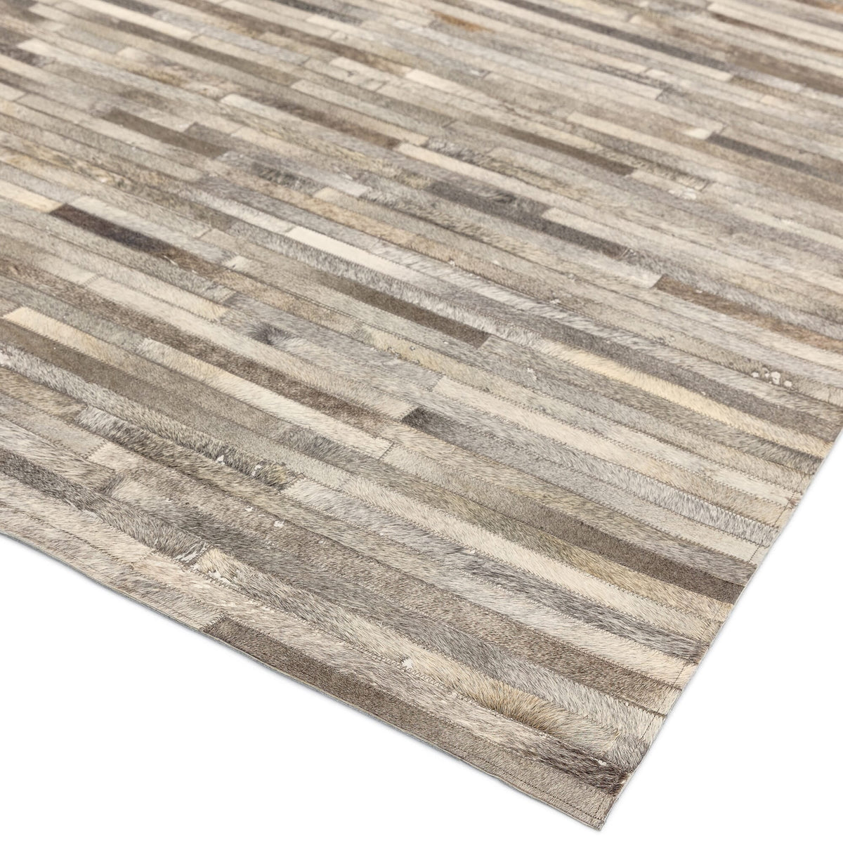 Gaucho Light Grey Stripe rug