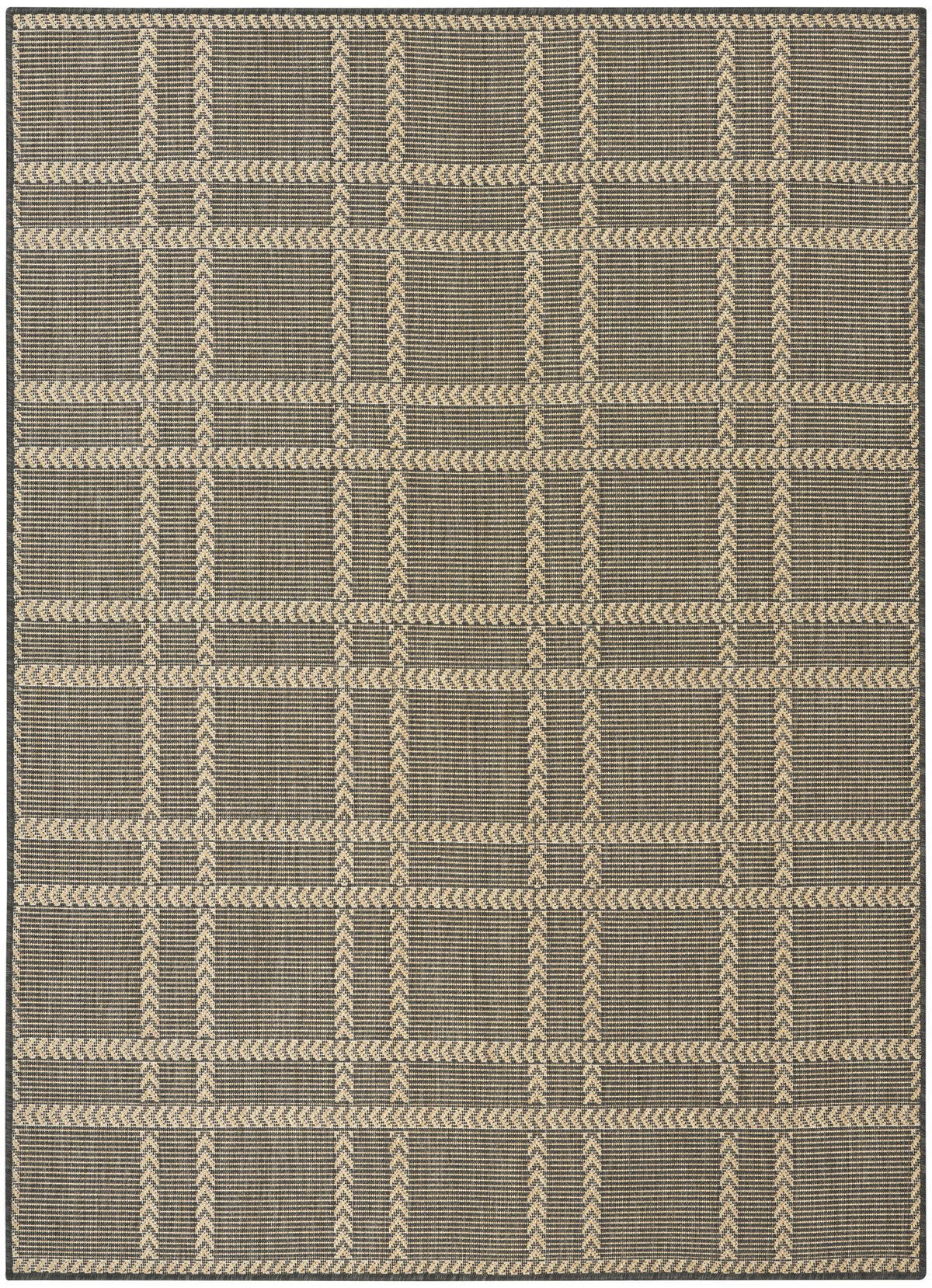 Horizon Indoor Outdoor HOZ 04 Charcoal rug