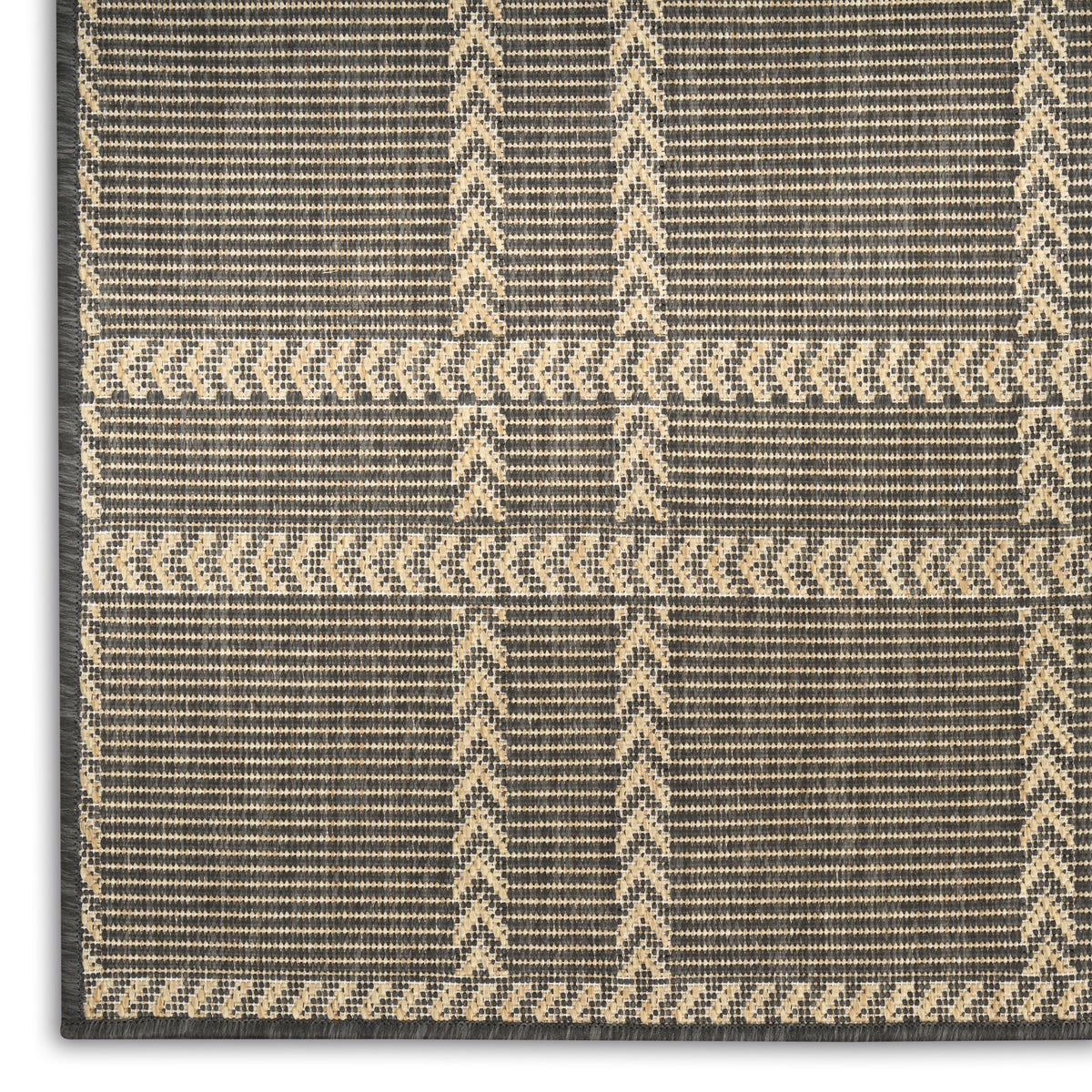 Horizon Indoor Outdoor HOZ 04 Charcoal rug
