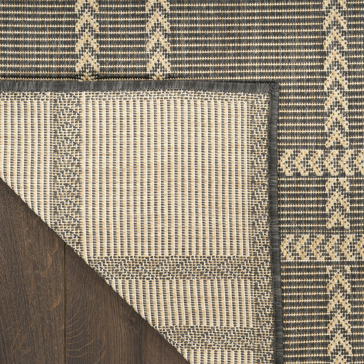 Horizon Indoor Outdoor HOZ 04 Charcoal rug