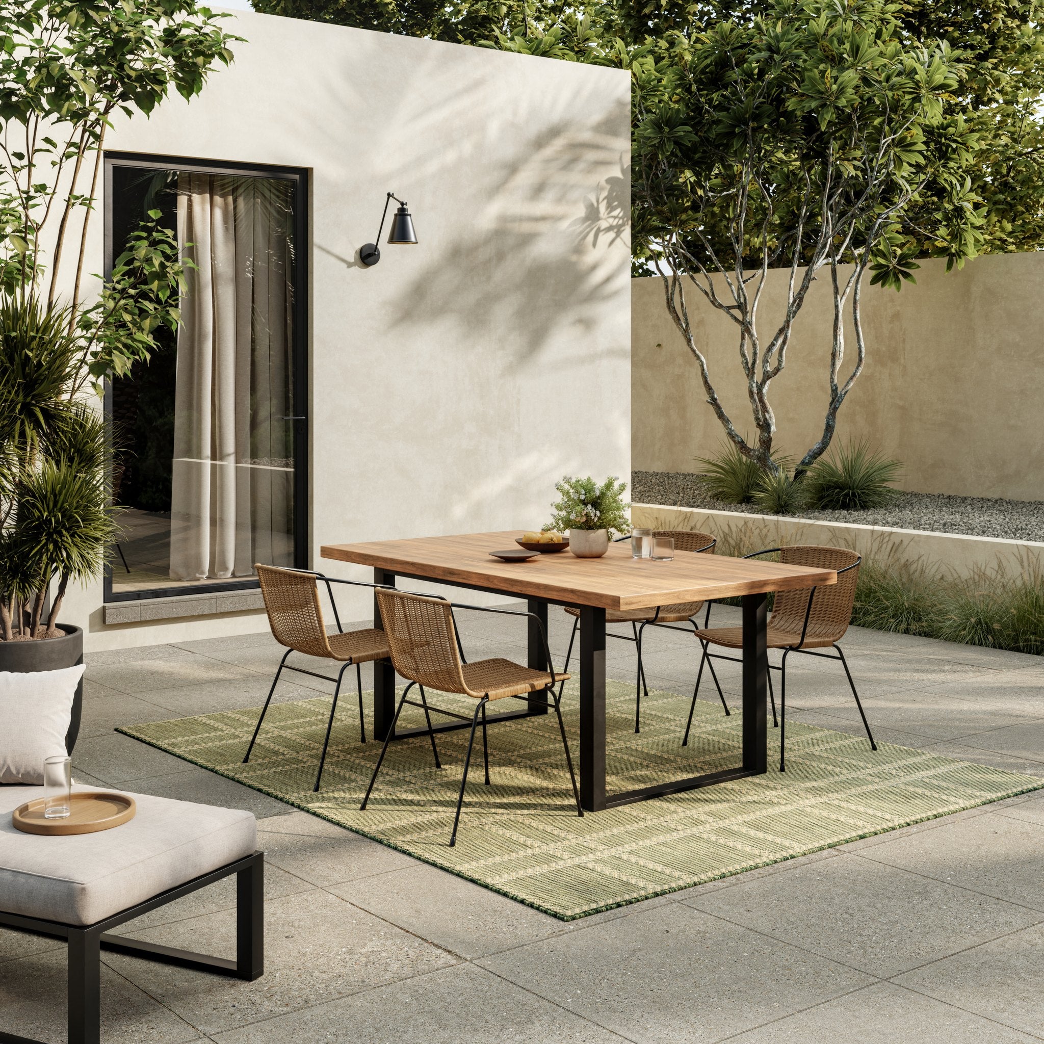 Horizon Indoor Outdoor HOZ 04 Green rug