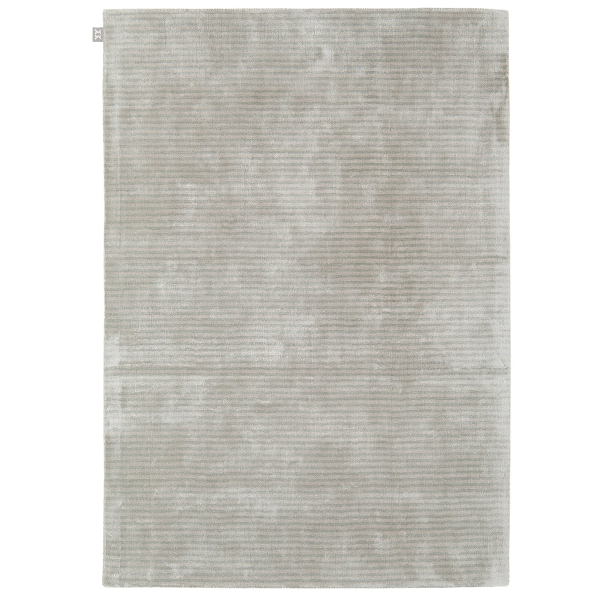 Katherine Carnaby Chrome Stripe Feather rug