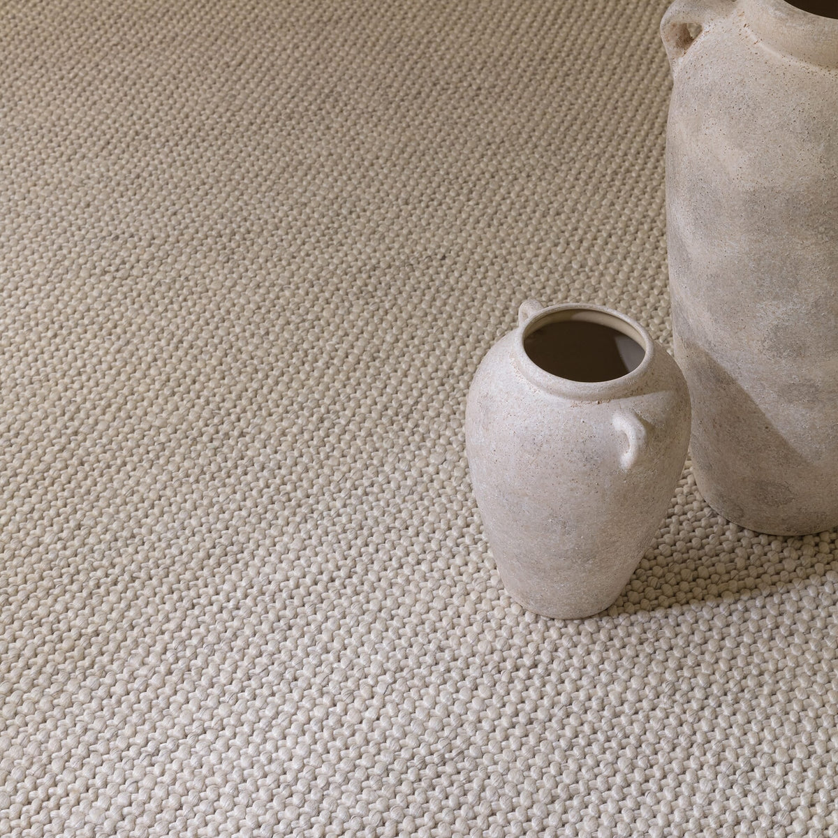Katherine Carnaby Coast Cream CS03 rug close-up of the weave