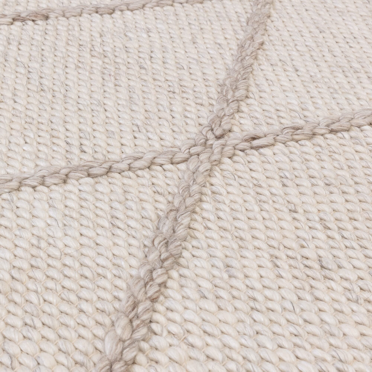 Katherine Carnaby Coast Diamond Cream CD02 rug detail