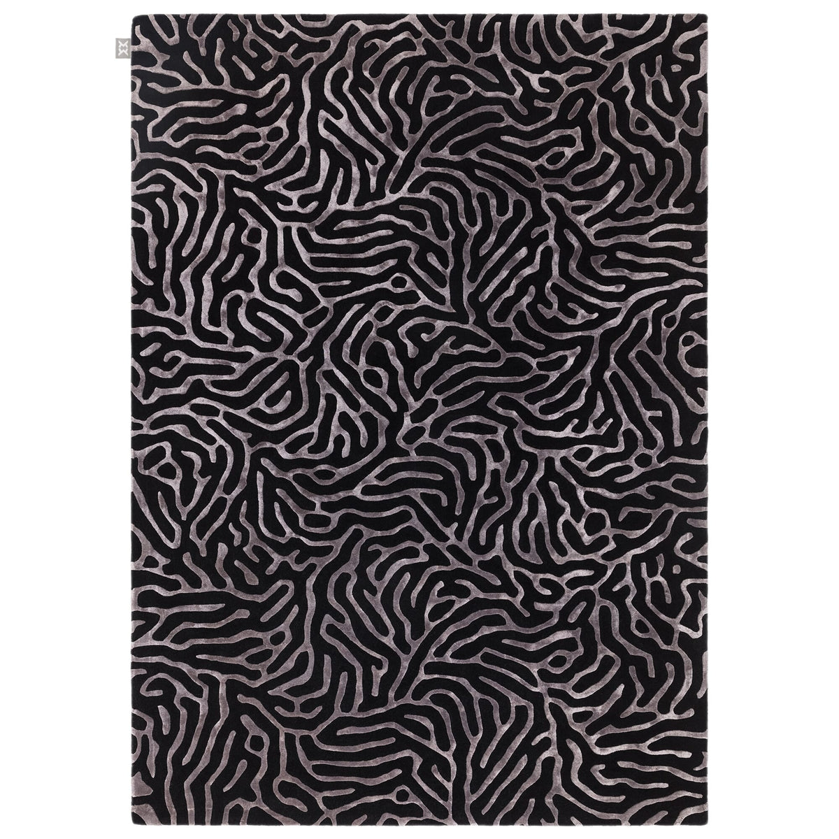 Katherine Carnaby Coral Gunmetal rug