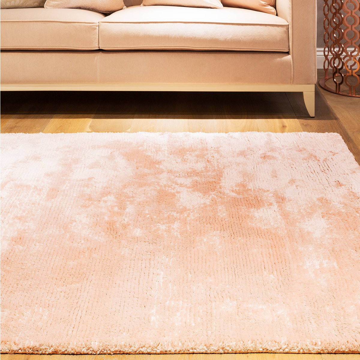 Katherine Carnaby Onslow Dusk rug in a living room